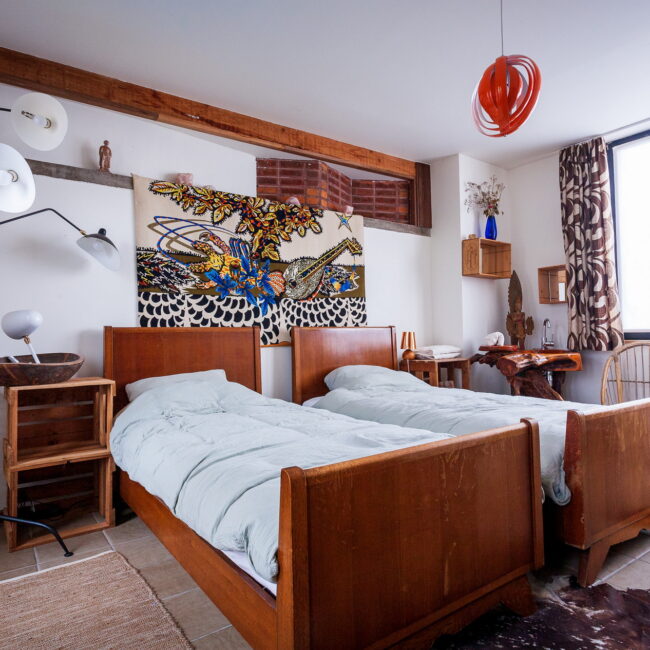 Kamer met 2 bedden